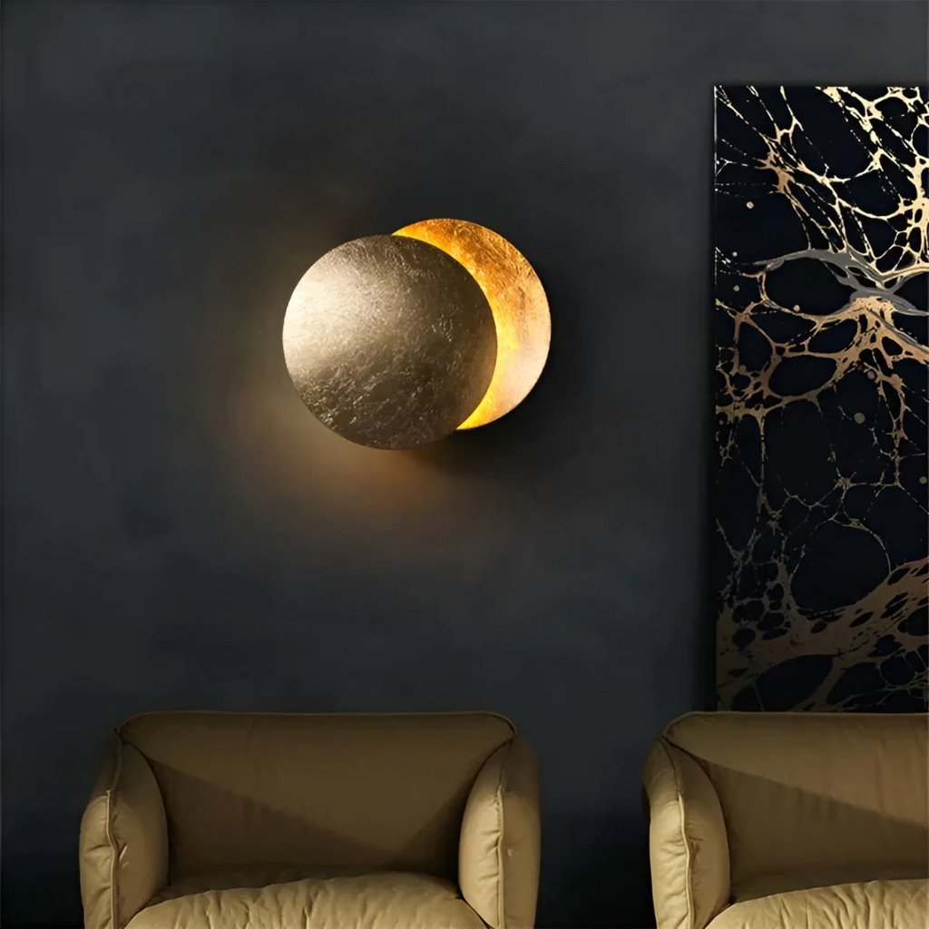 LuminaSphere 360 Degree Rotating LED Wall Lamp For Cozy Ambience