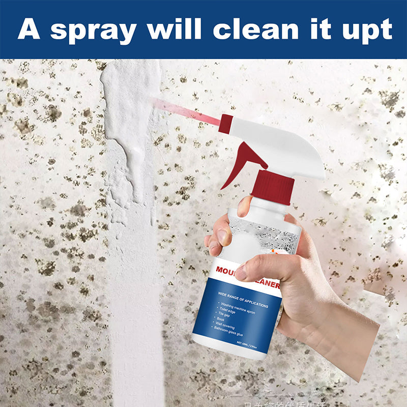 Fast-Acting Mildew Foam Cleaner and Deodorizer Spray for Surfaces