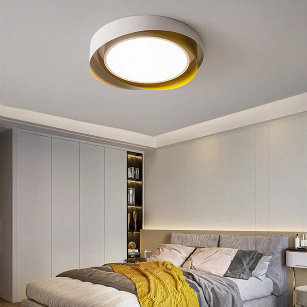 Luz de techo LED moderna y elegante Novaen, eficiente en energía
