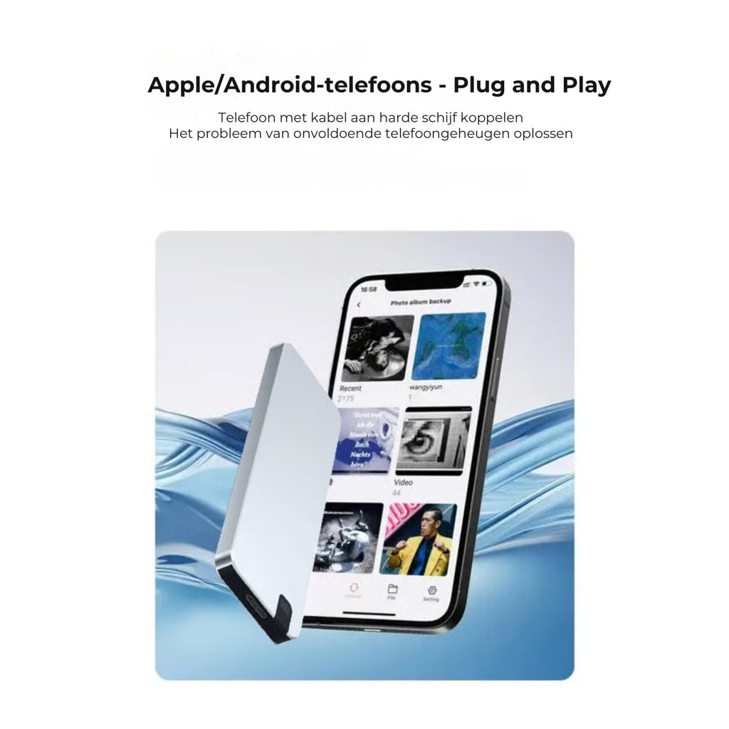 500GB USB 3.0 Flash Drive With Foldable Design And Compact Case For iPhone Android PC Mac