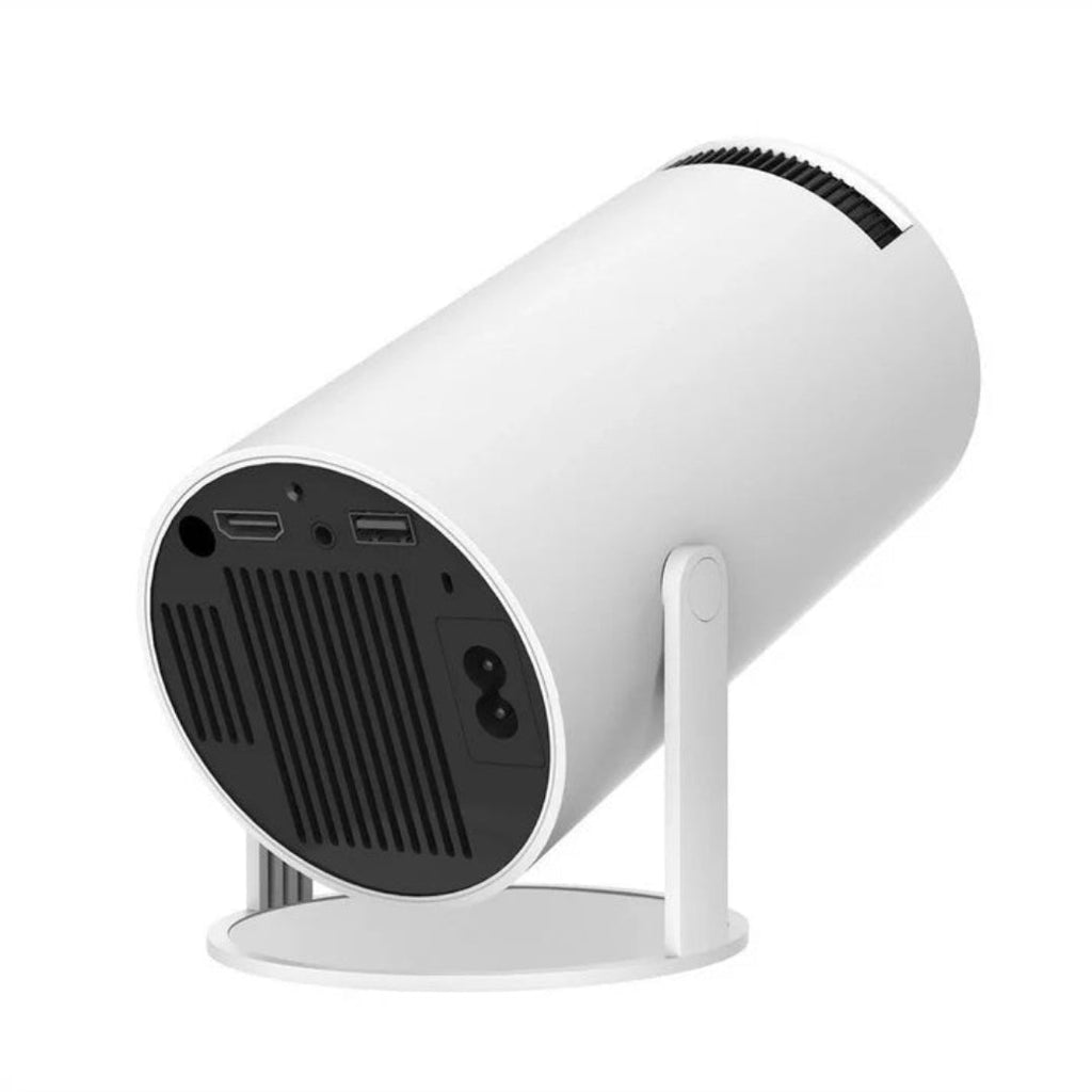 Projektor Smart 4K z WiFi, Bluetooth i HDMI, kąt widzenia 180 stopni