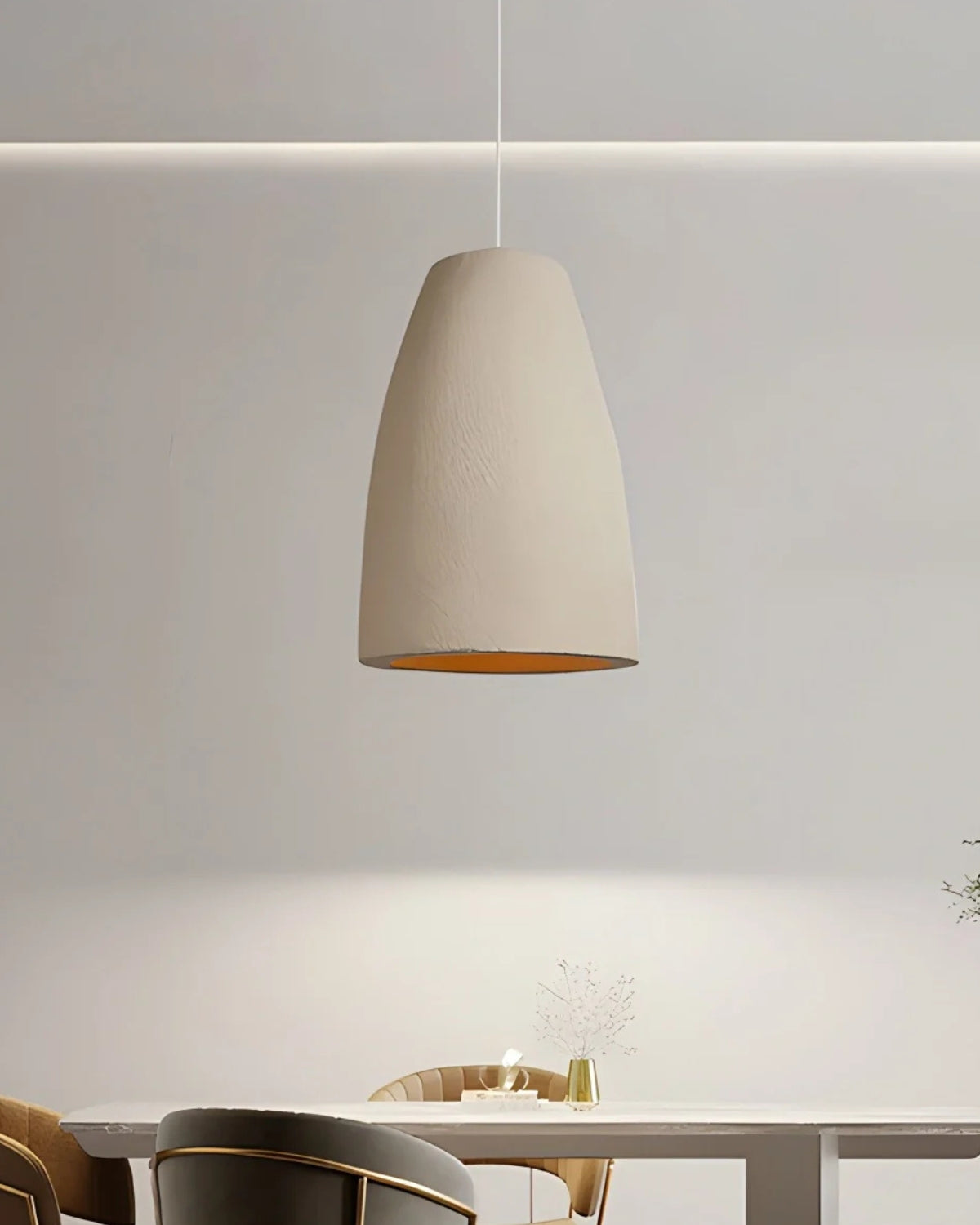 Lustră cu con reglabilă din aluminiu, 18–35 cm, stil modern industrial