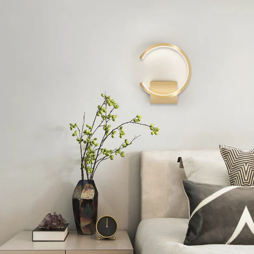 Nova Aura Luxury LED Wall Sconce For Warm Indoor Ambience
