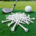 Prémiové dřevěné golfové teečka, balení 100 kusů