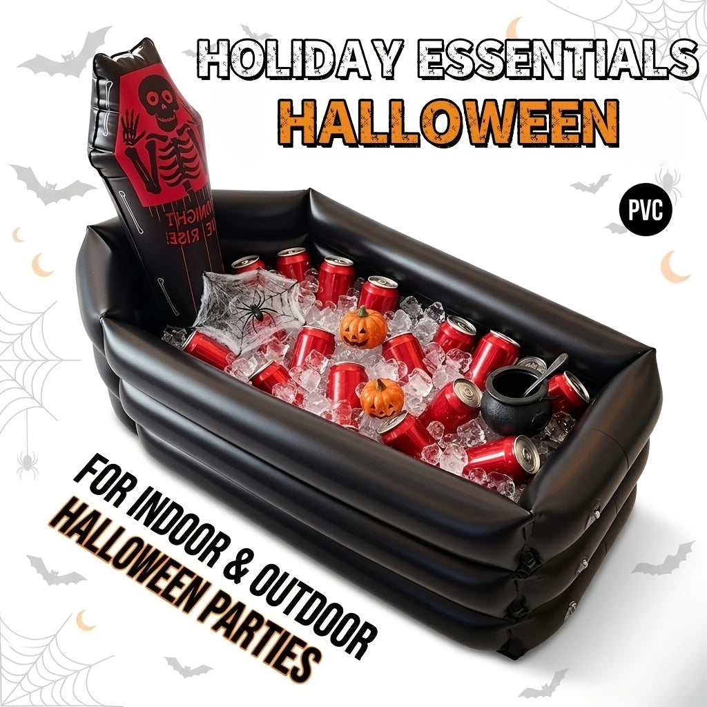 Inflatable Halloween Tombstone Party Cooler