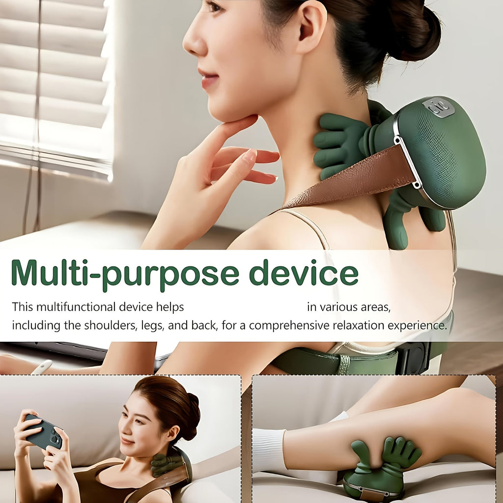 Bærbar trapezius-massager
