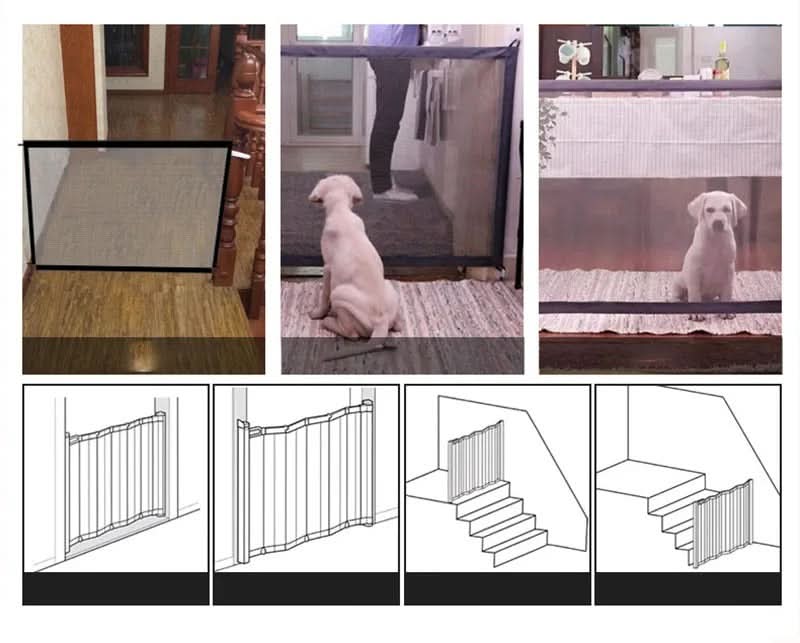 AstraMesh Smart Protective Barrier For Pets And Babies