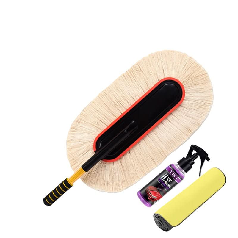 Aero Duster Pro teleszkópos autóporoló kefe puha pamutszállal