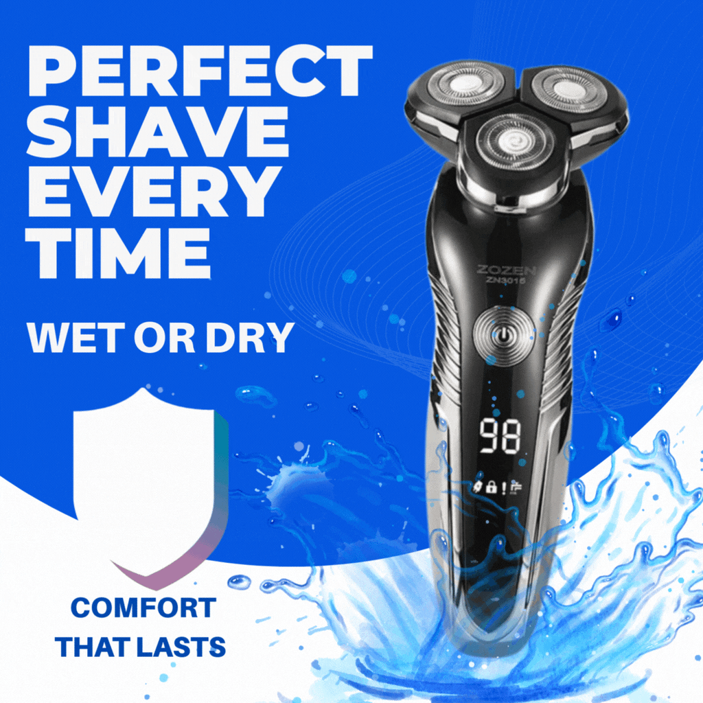 Rechargeable Razor From Z Series Delivers A Smooth, Precise Shave