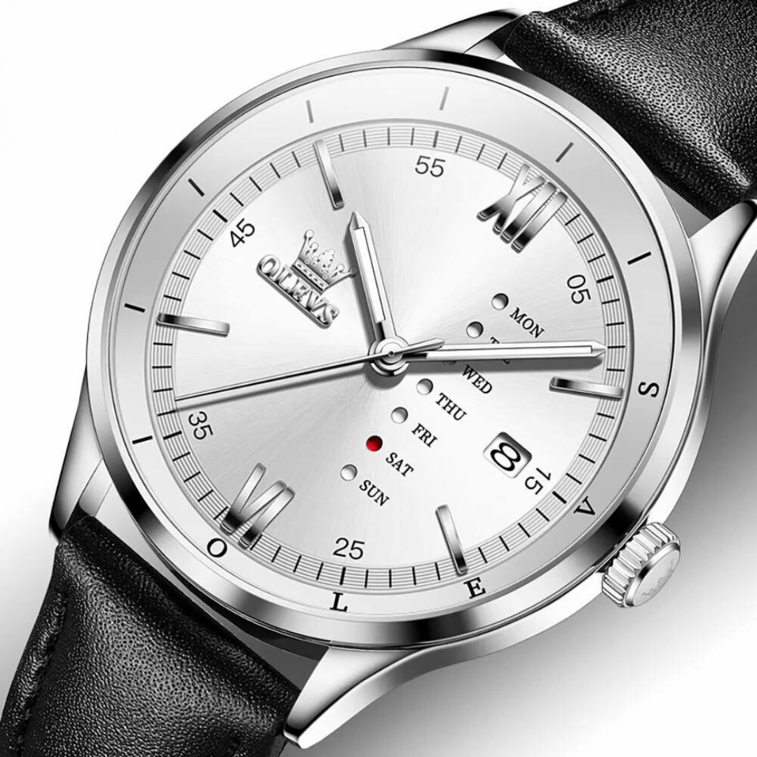 Montre Celestial Echo Élégante et Intemporelle pour Homme, Accessoire Quotidien Raffiné