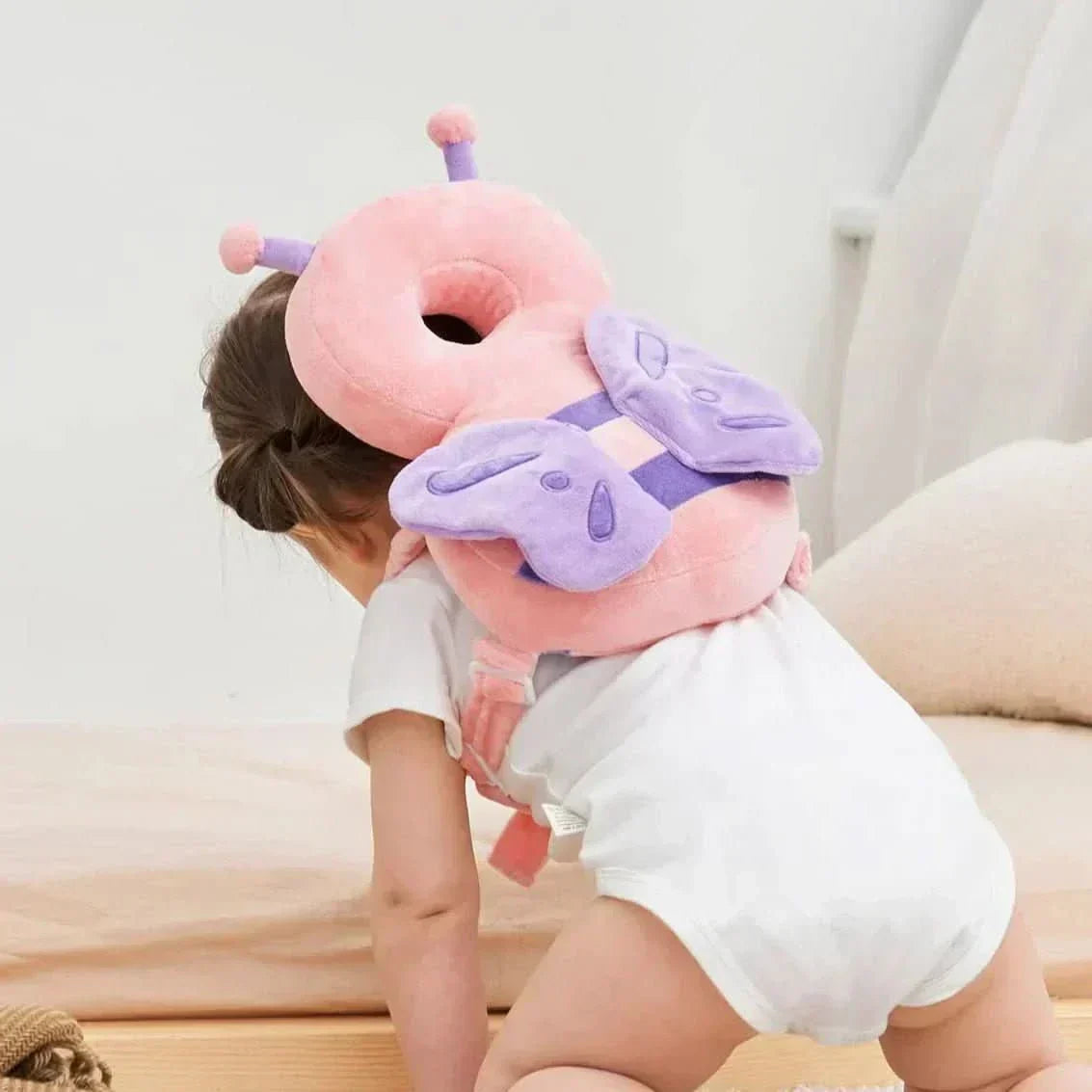 NovaGuard Luxurious Head Protector For Babies With Adjustable Straps