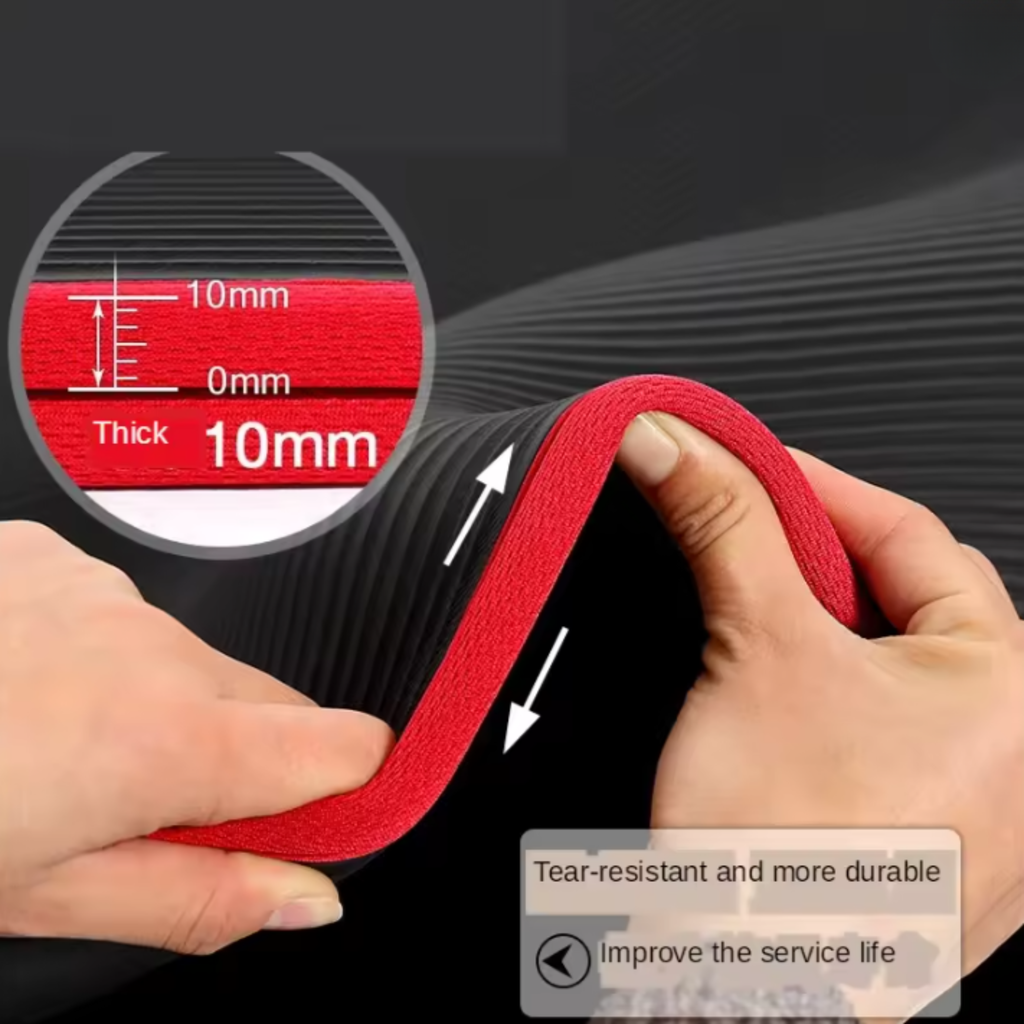 ZENPAD Extra Thick Exercise Mat With Stable Grip Surface