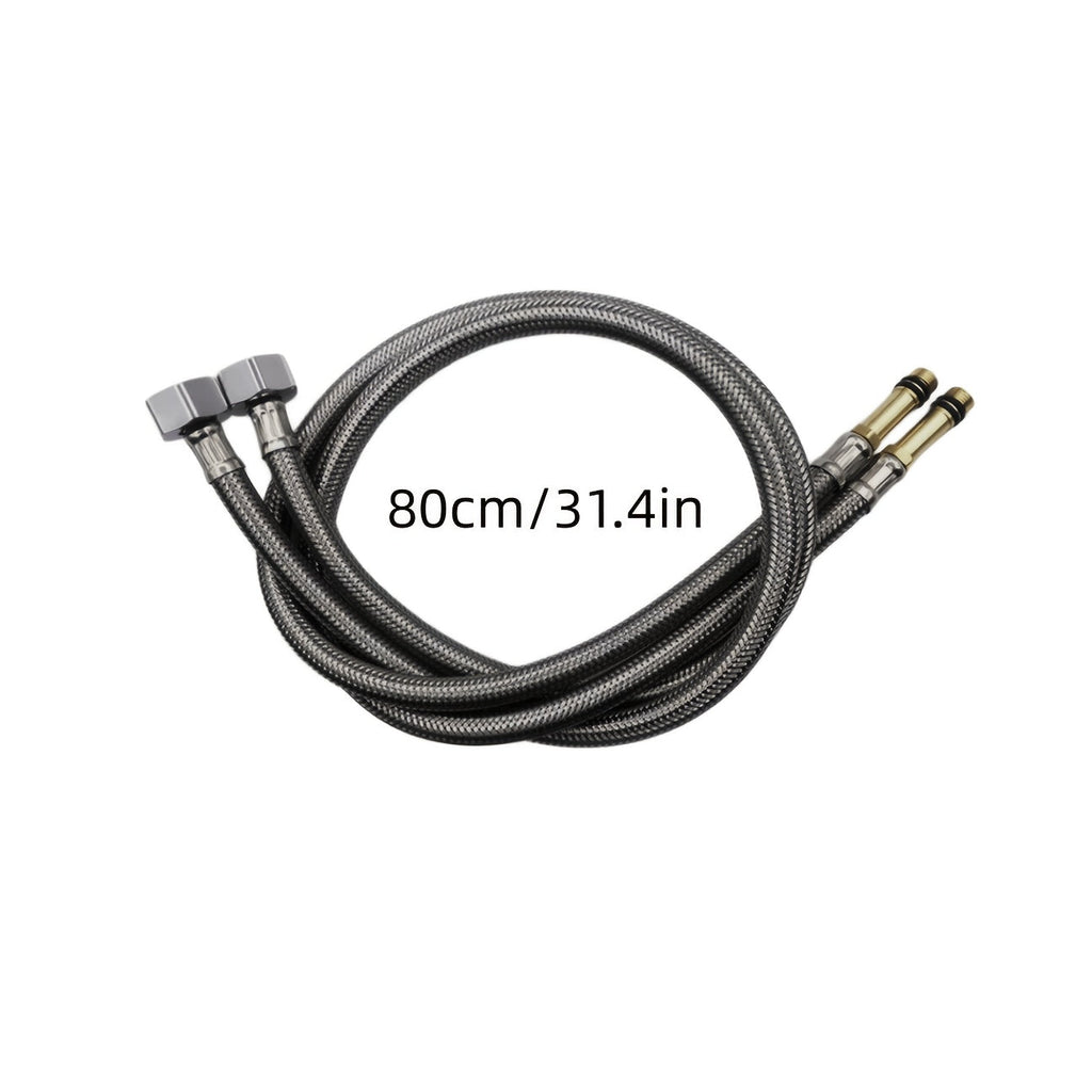 Universal Rotating Faucet with Flexible Extension Arm