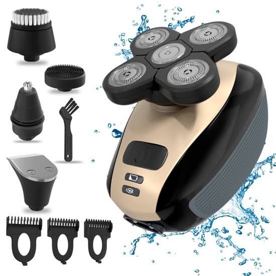 AeroTrim 5-In-1 Electric Shaver For Smooth And Irritation-Minimized Shaving