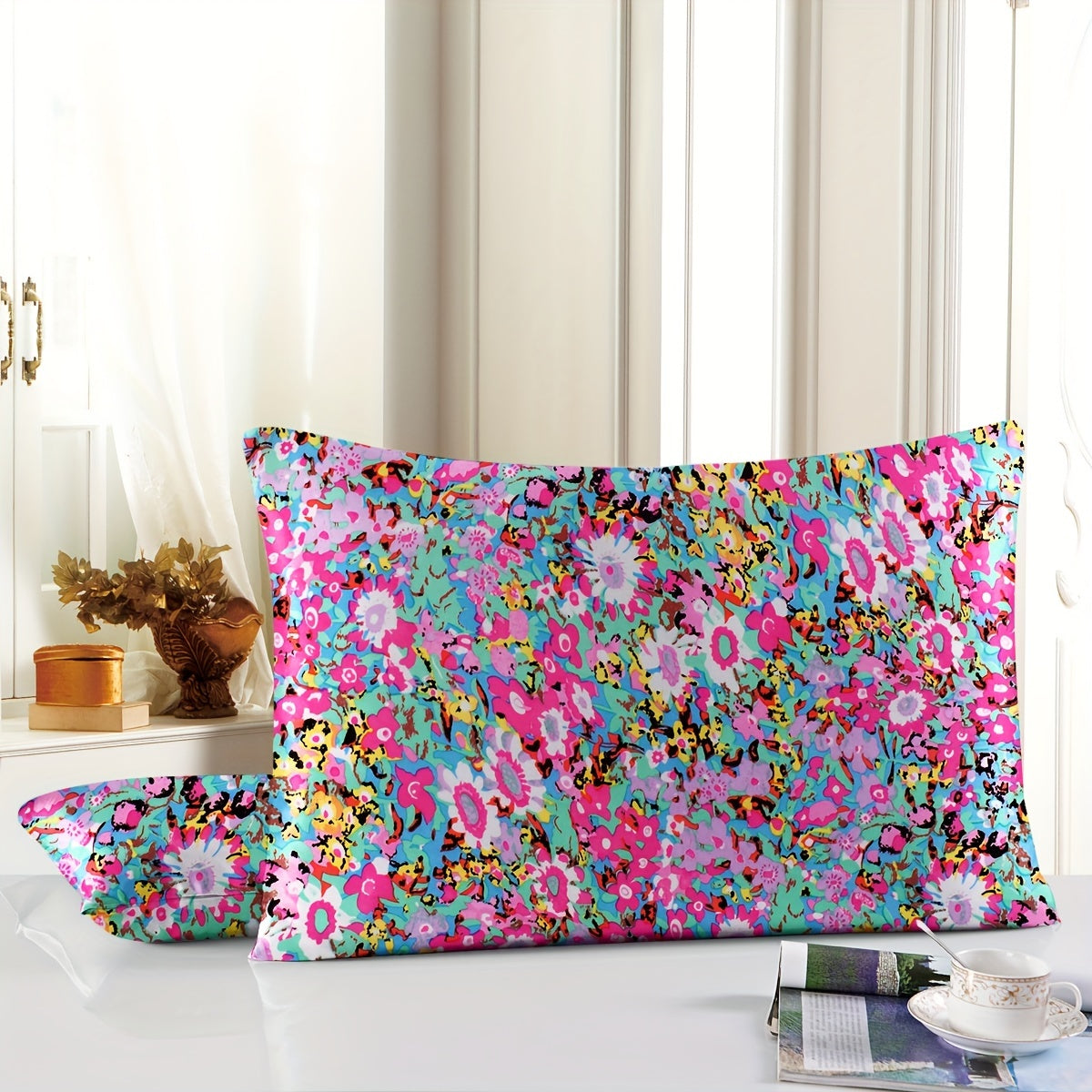 Patterned Zipper Pillowcase for Smooth Sleep