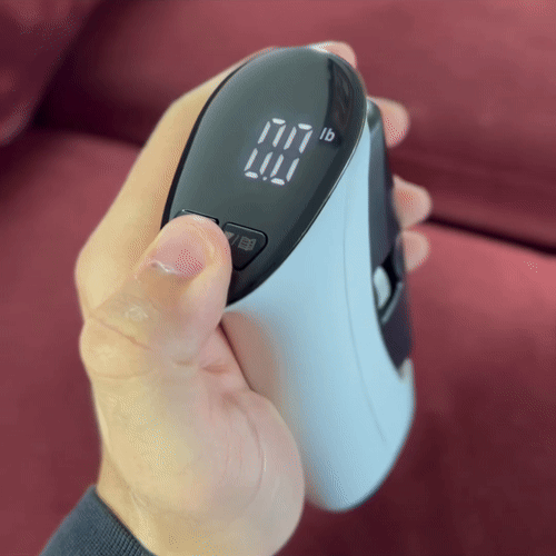 GripForge Pro Digitální měřič síly úchopu pro zlepšení síly rukou