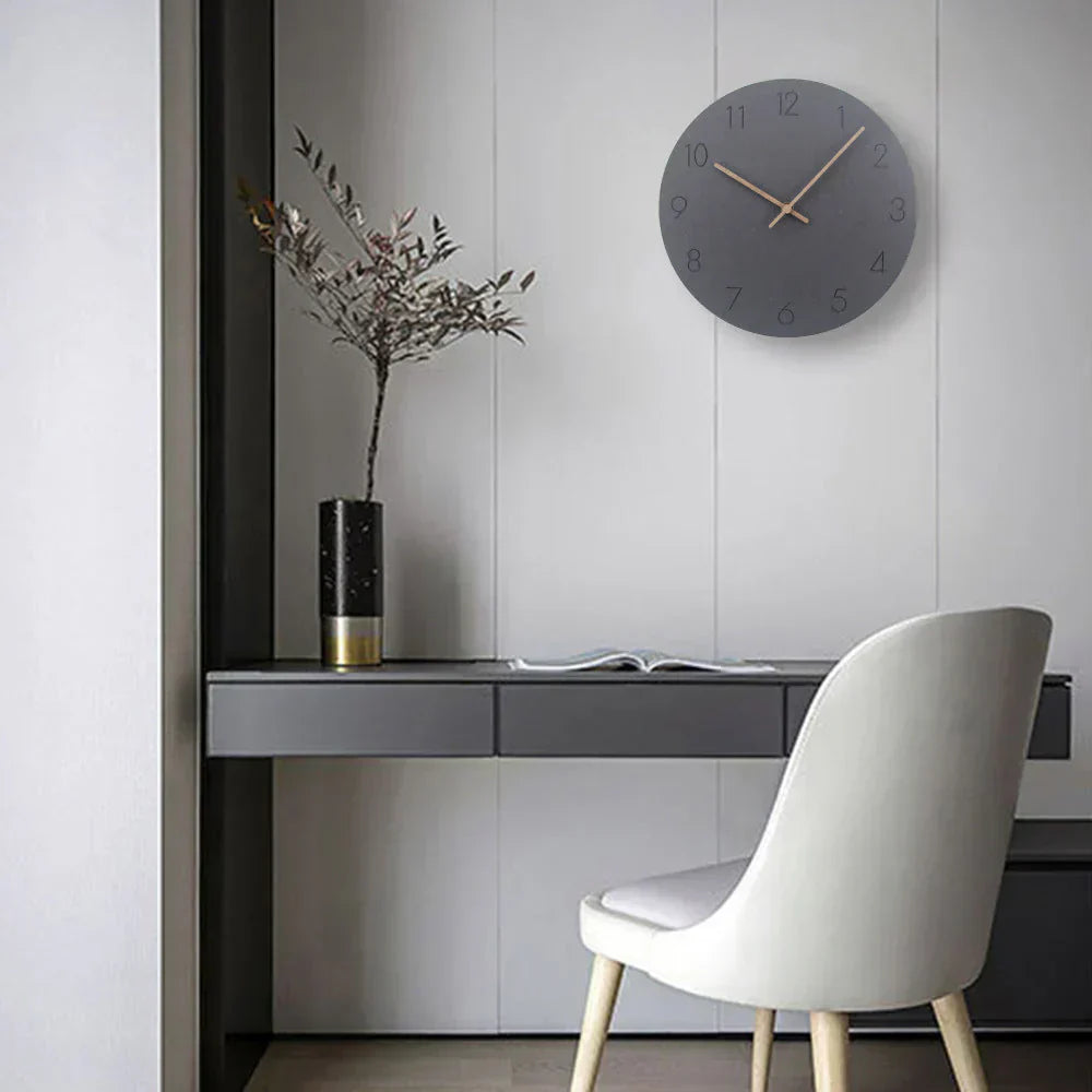 Lorien Nordic Wall Clock With Silent Movement, 29 Cm Diameter