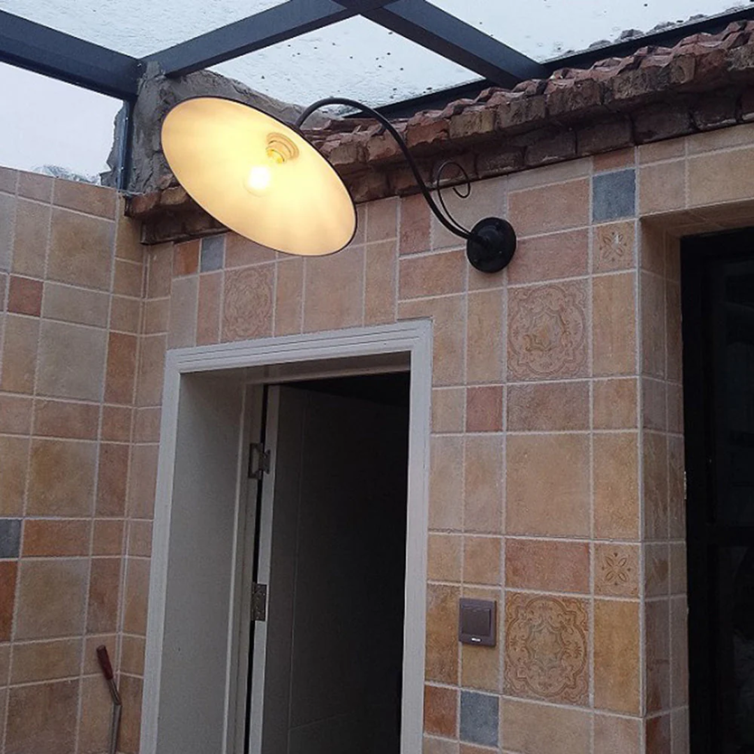 Vintage Outdoor Wall Light From Brightoak With IP65 LED Compatibility