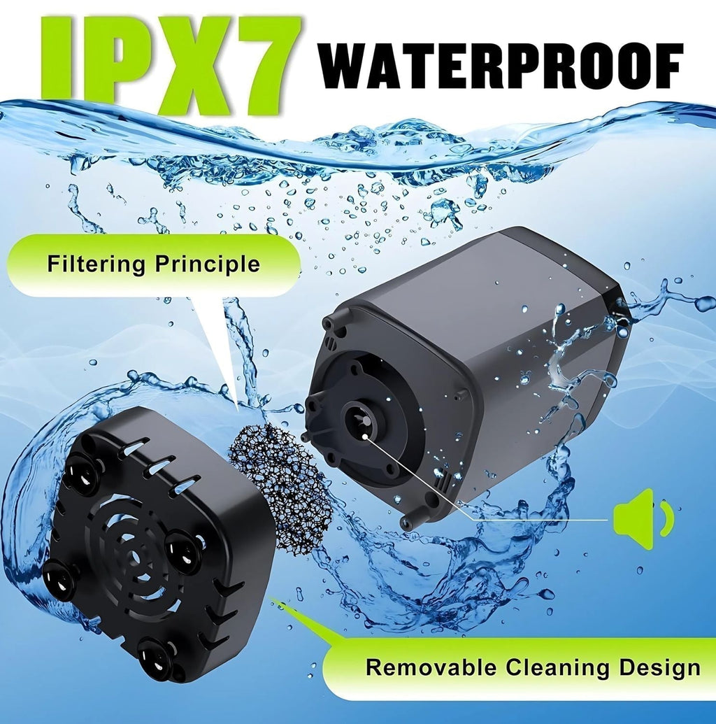 Portable Compact Outdoor Shower With Electric Pump For Camping