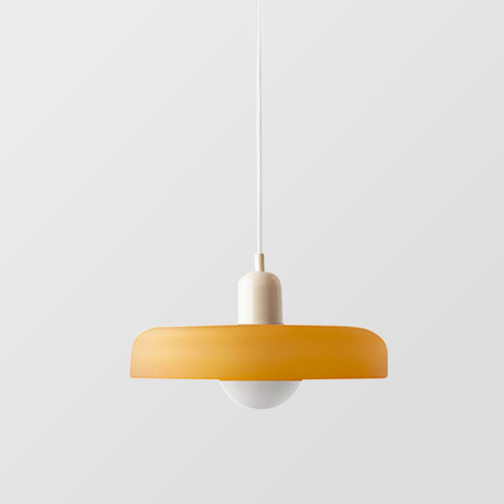Bauhaus Colored Glass Pendant Light For Modern Homes