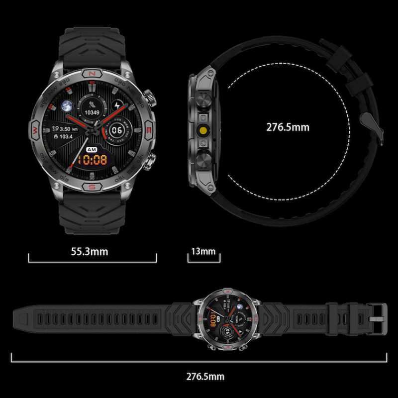 Explorer Smartwatch For Outdoor Enthusiasts And Adventure Seekers