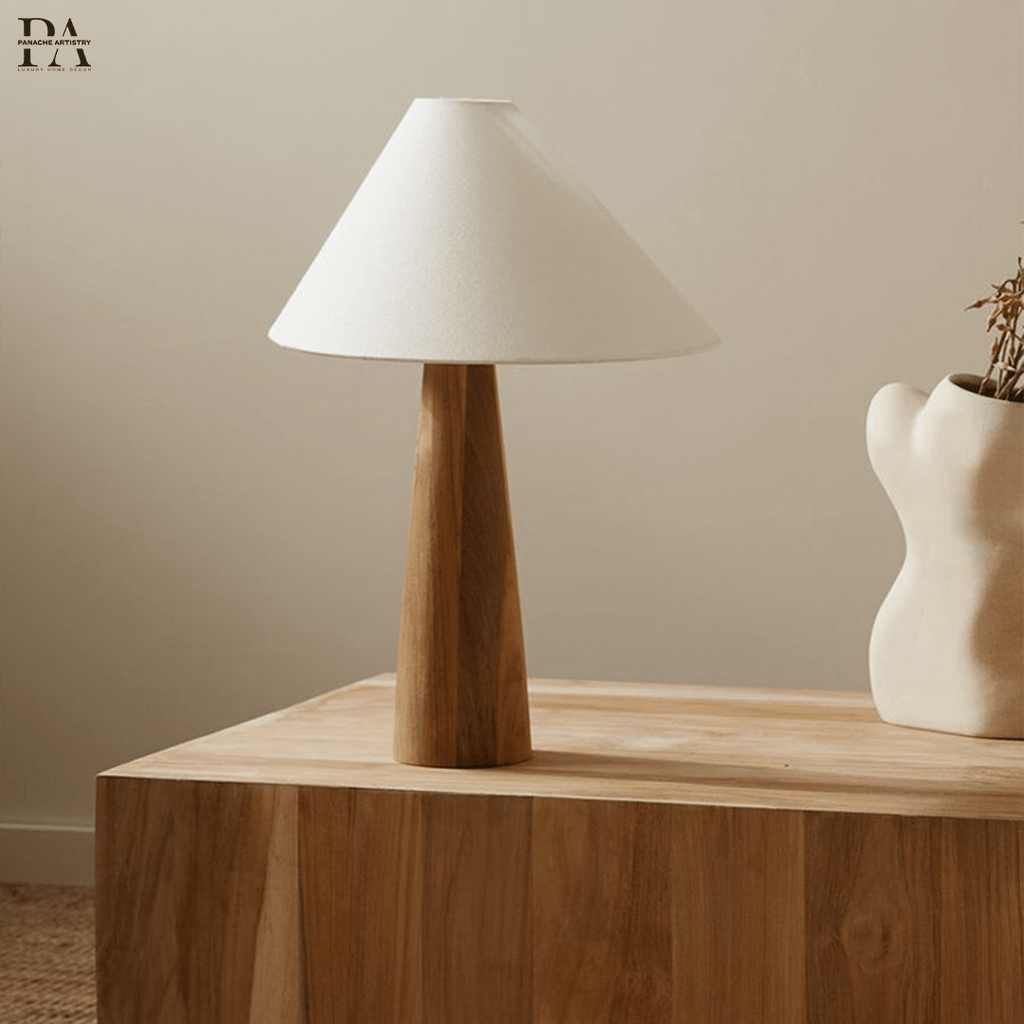 Astra Bali Klidná stojací lampa | Masivní dřevo, teplé LED světlo