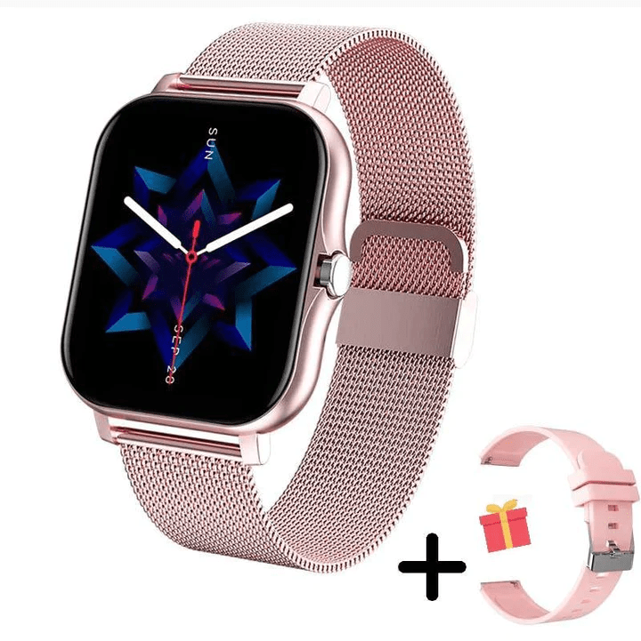 AuraPulse Multifunktionelt Elegant Smartwatch til Kvinder | Fervei