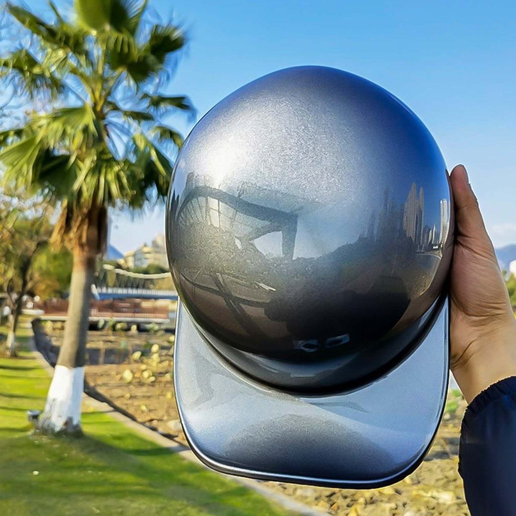 Baseball Cap Style Motorcycle Helmet DOT Approved For Everyday Riding