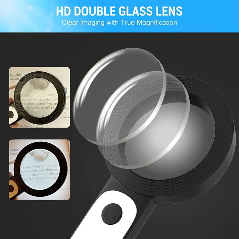 BrightLens 30x nagyító időseknek és olvasáshoz | Fervei
