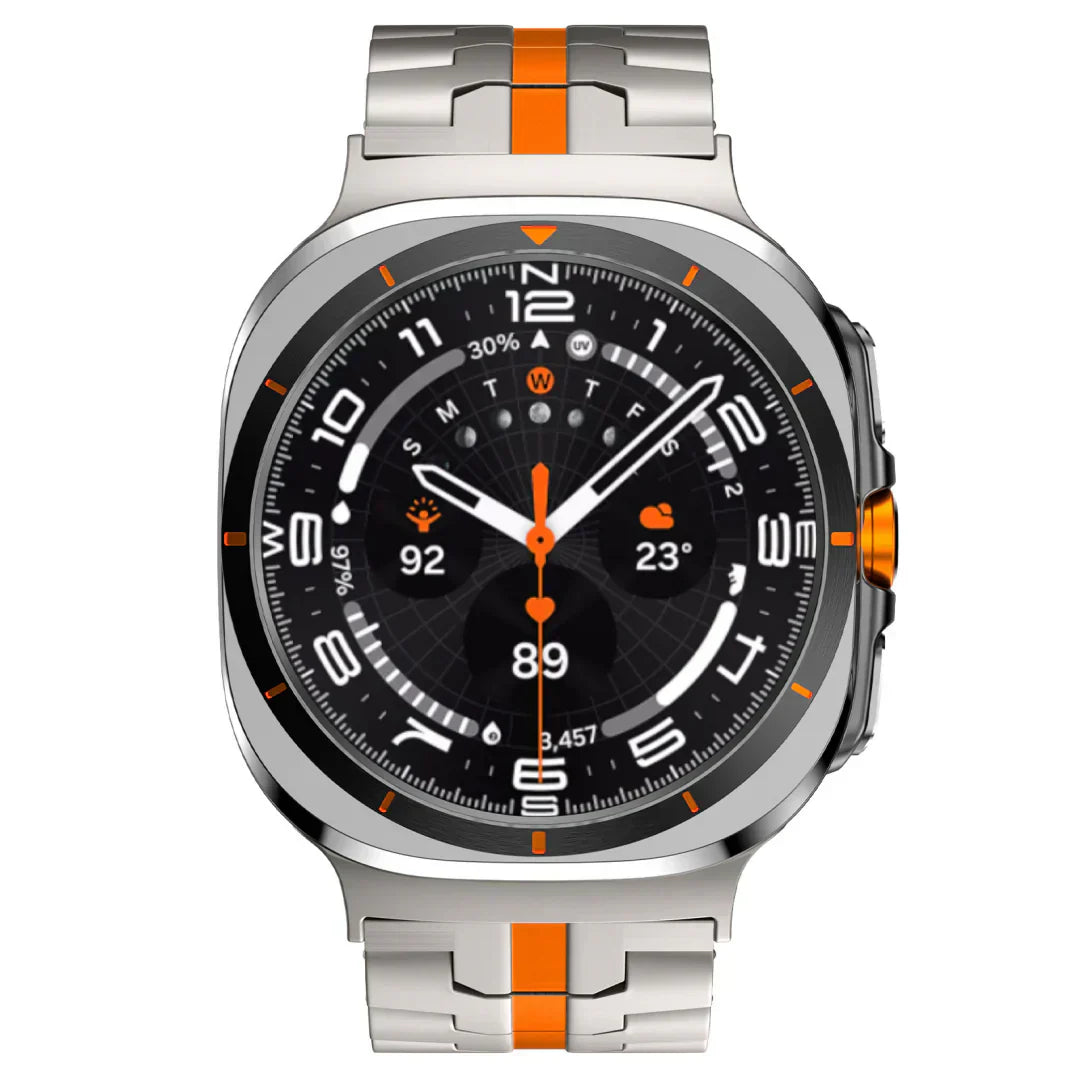 Bracelet en titane T02 pour montres, léger et durable