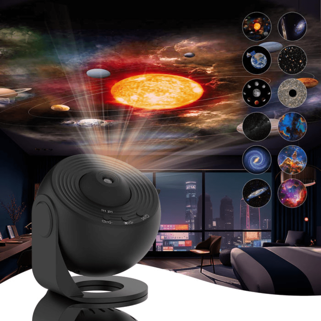 StellarAura HD Starry Sky Projector With 13 Galaxy Discs