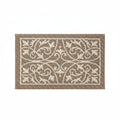 Low profile non-slip indoor entryway mat for clean and safe floors