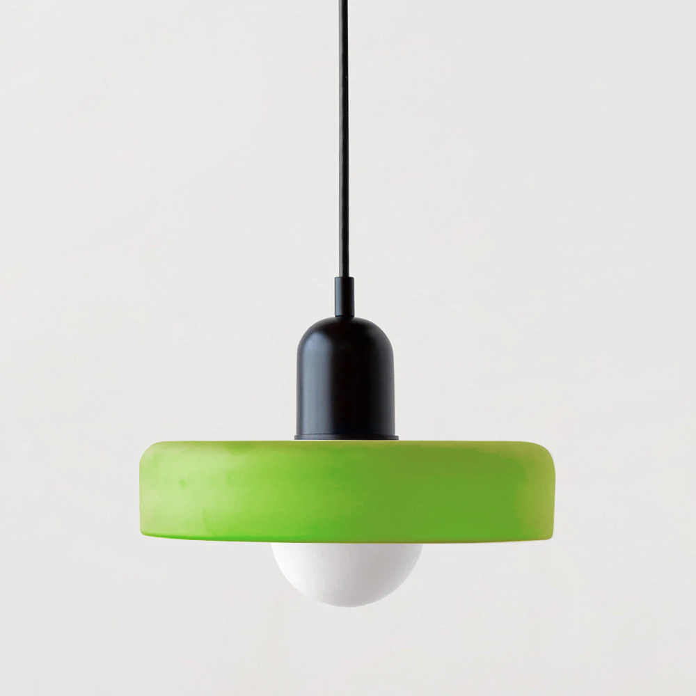Bauhaus Colored Glass Pendant Light For Modern Homes