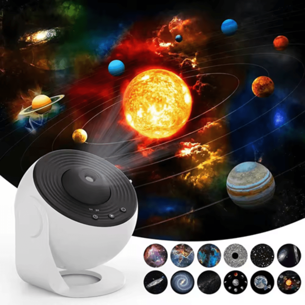 StellarAura HD Starry Sky Projector With 13 Galaxy Discs