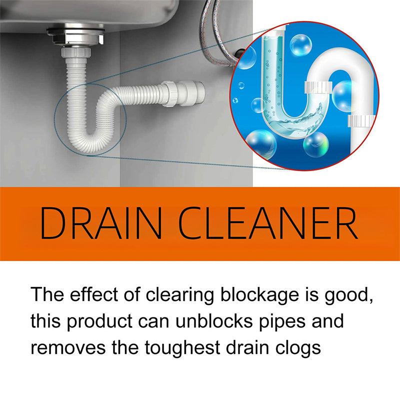 350G Drain Gel Cleaner For All Pipes Safe And Effective Unblocker