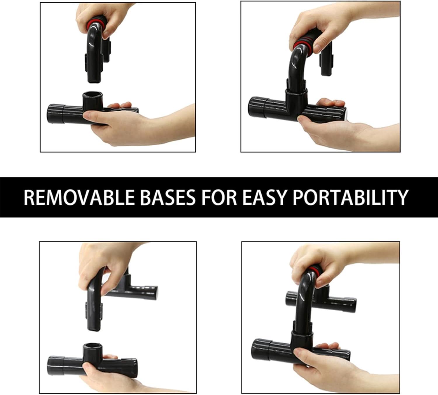 NovaGrip Push-Up Bars - Ergonomic Handles for Joint-Friendly Training