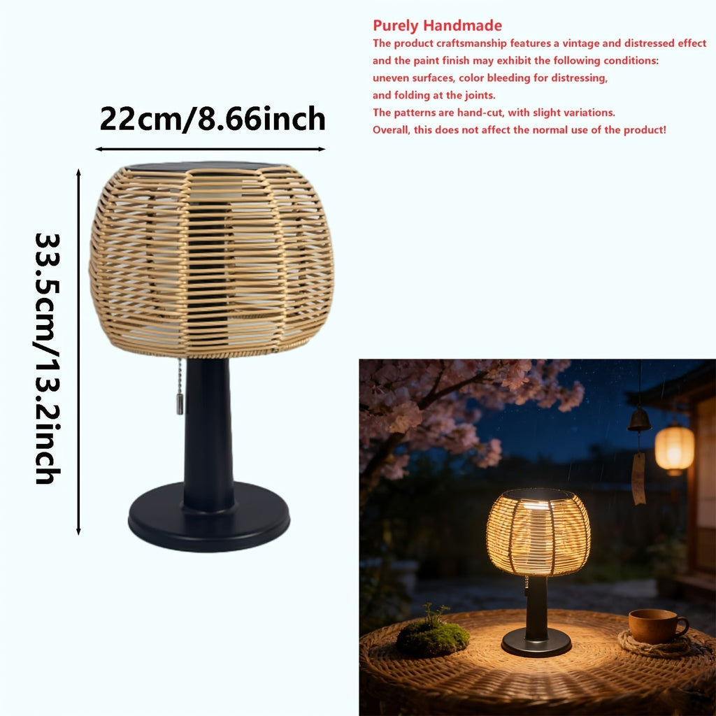 Vintage Solar Garden Lantern