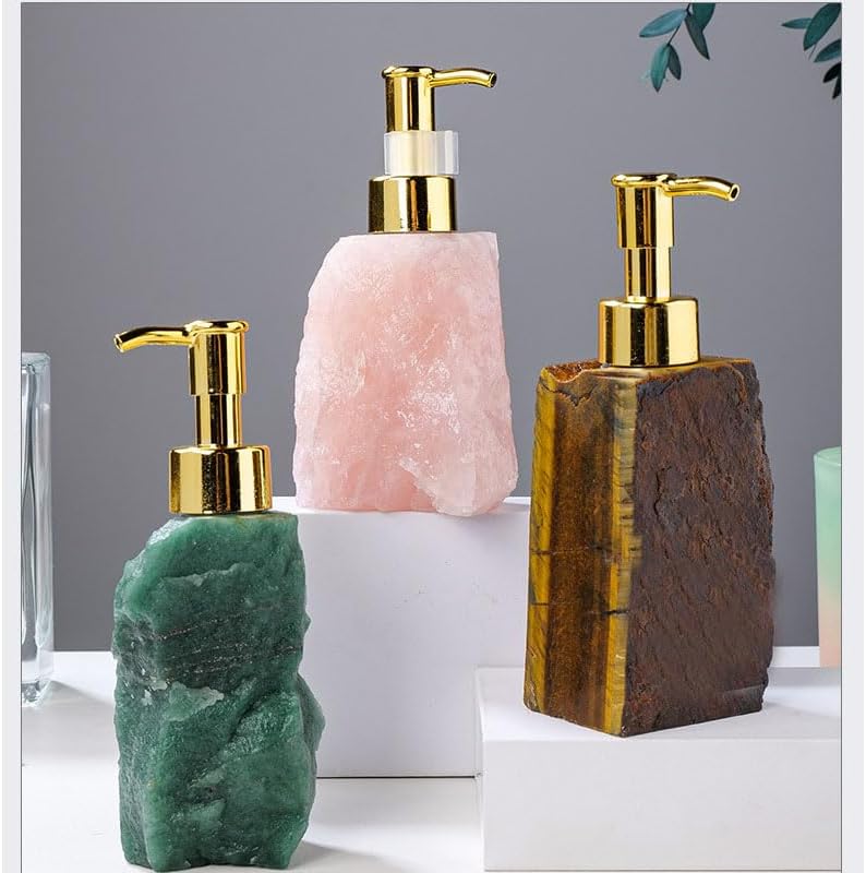 Crystal Bath Soap Dispenser For Bathroom Decor And Everyday Use
