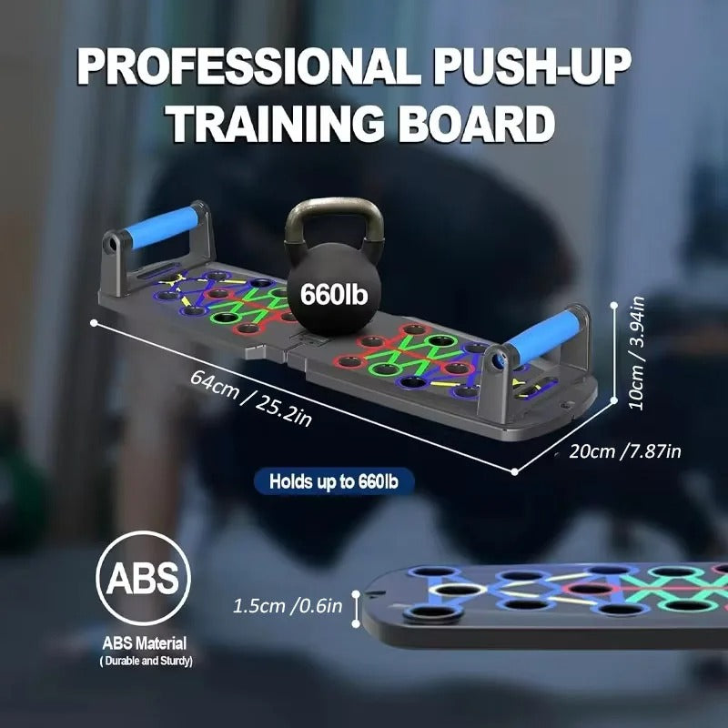30-In-1 Digital Push-Up Board For At-Home Workouts And Full-Body Training | Fervei