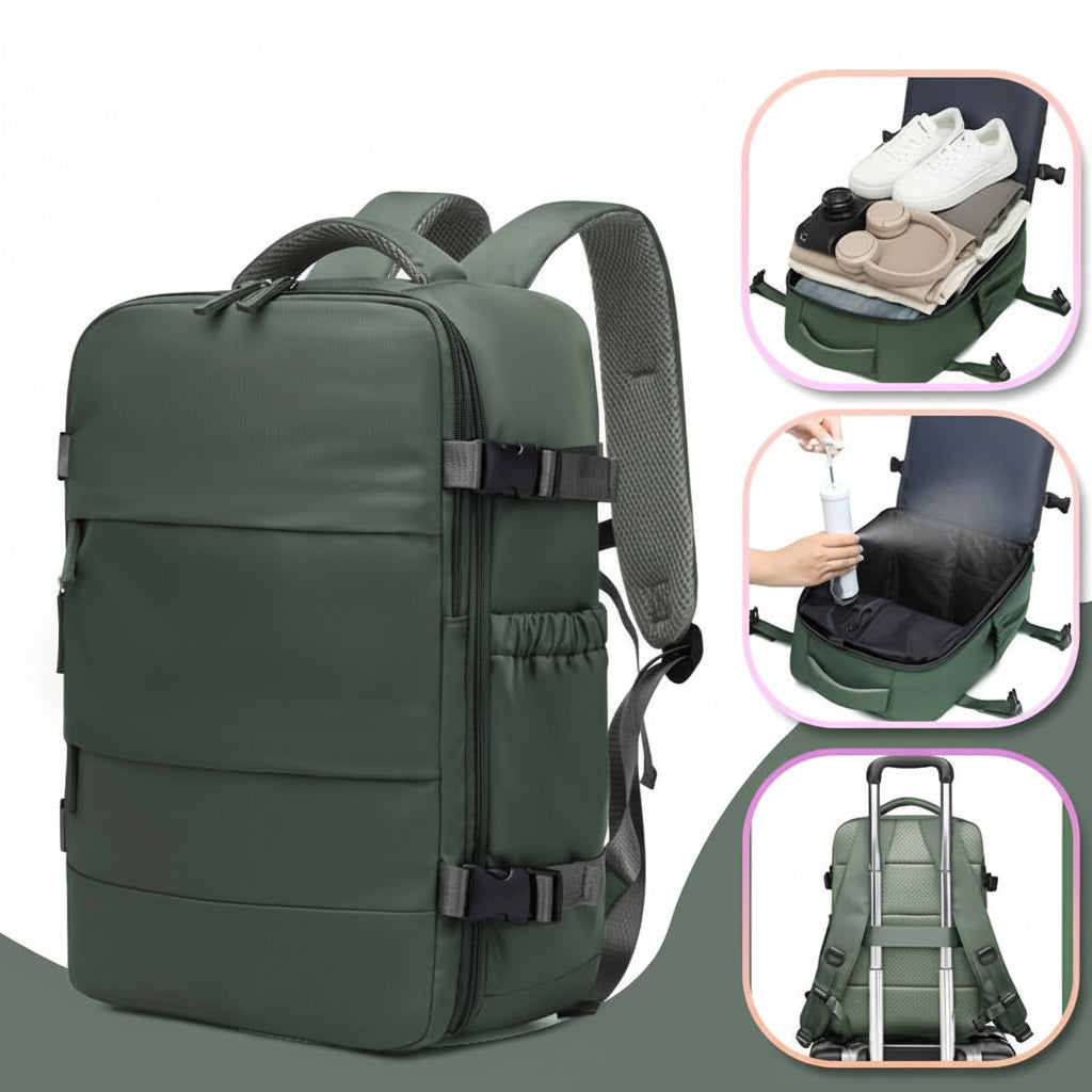Travel Vacuum Backpack Set