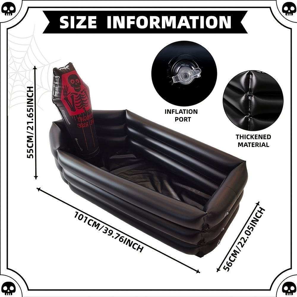 Inflatable Halloween Tombstone Party Cooler