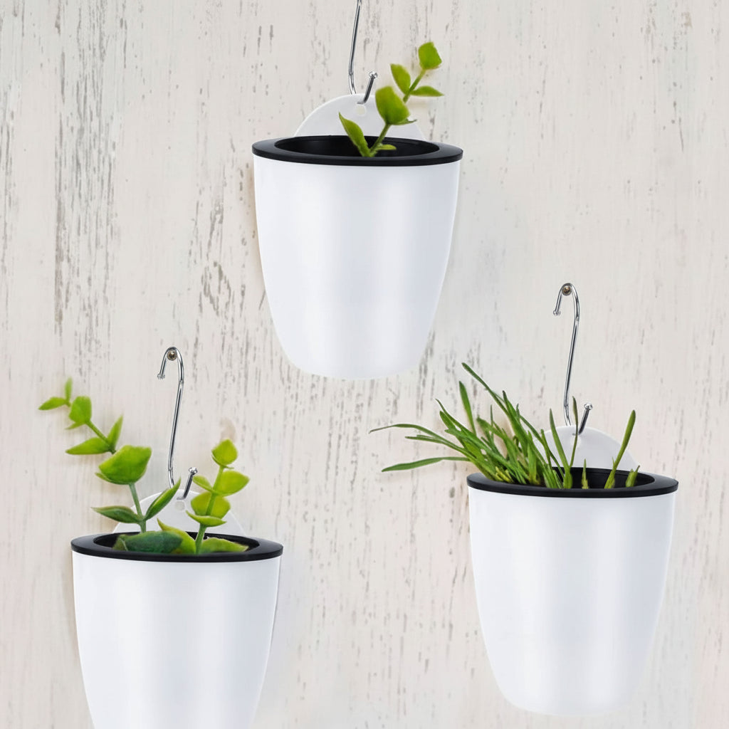 VerdantWall Vertical Self Watering Flower Pot For Modern Living