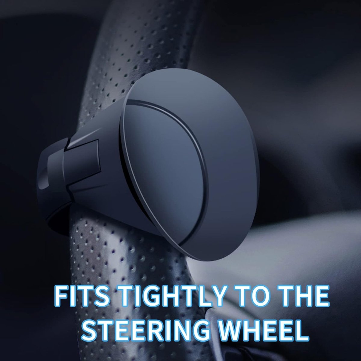 FlowGrip Ergonomic Steering Wheel Spinner Knob For Smooth Driving