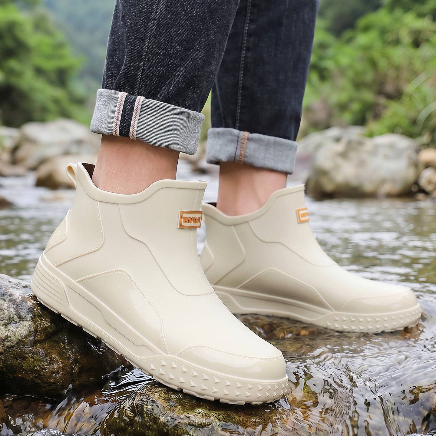Waterproof Sports Ankle Rain Boots