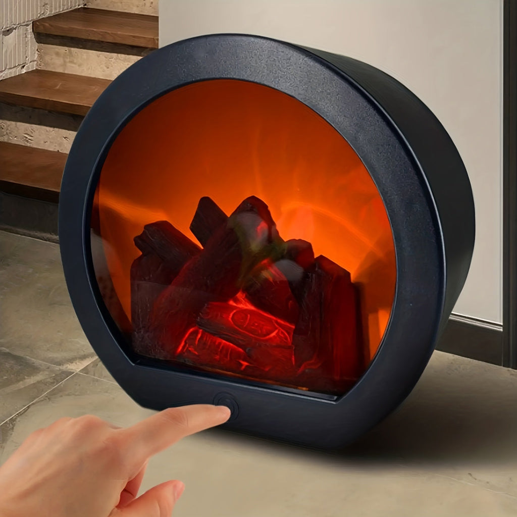 Vintage Flame Lamp for Cozy Indoor Ambience