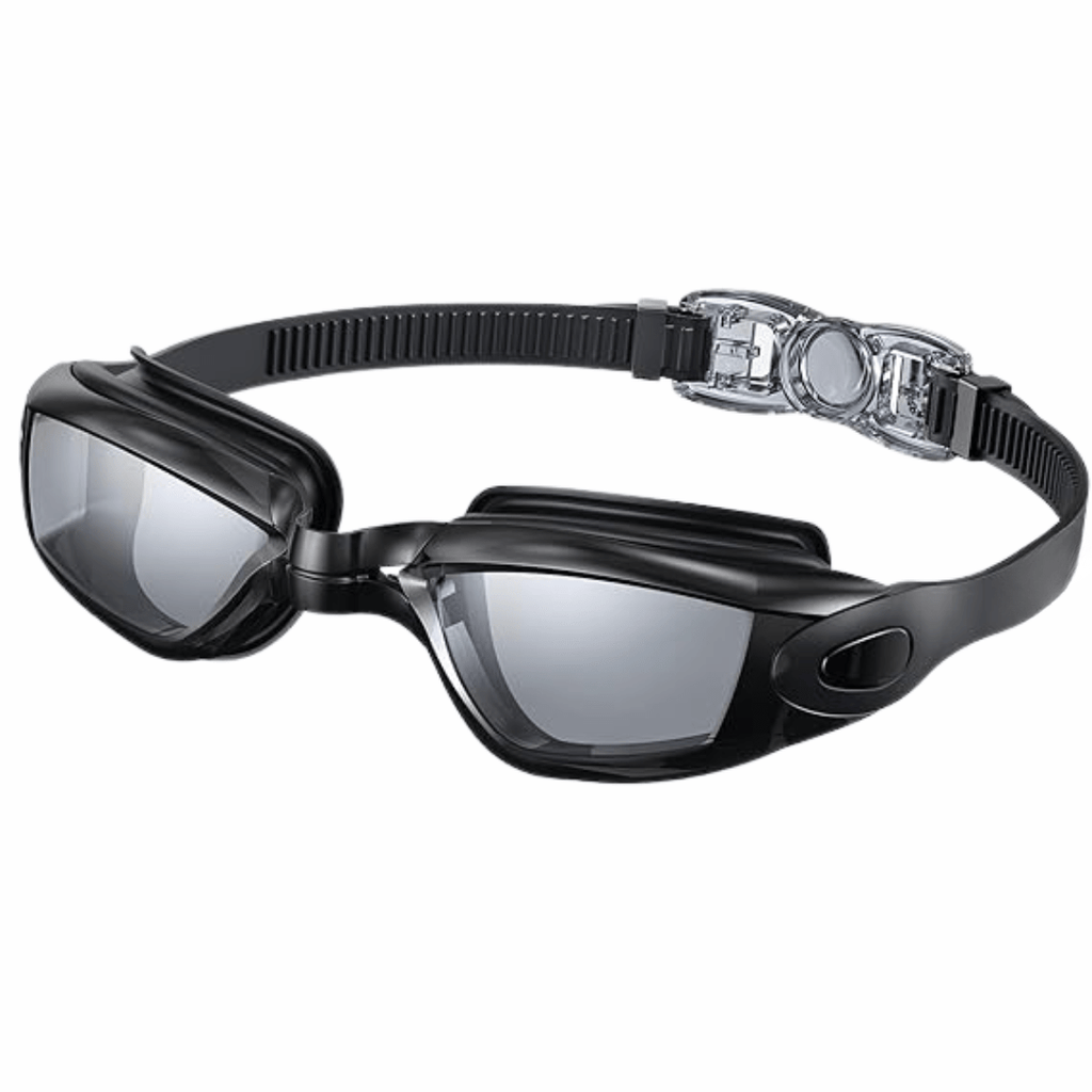 AquaGlide Anti-Fog Swimming Goggles For Optimal Vision And Comfort