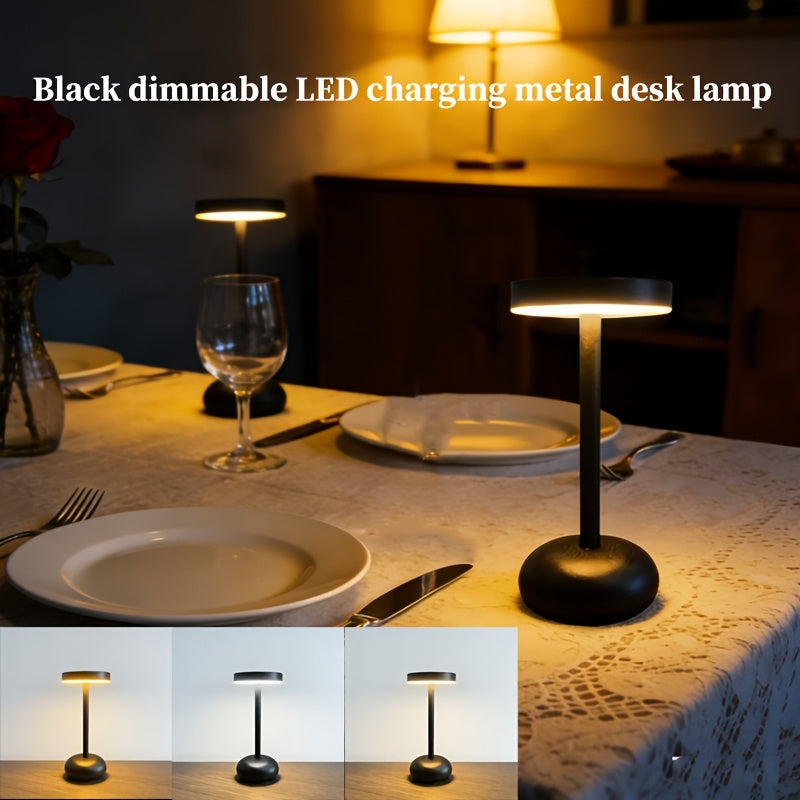 Minimalist Touch Control Lamp for Modern Desk Spaces