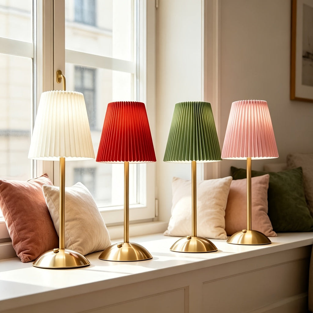 Wireless Bedside Lamp with Three Color Dimming