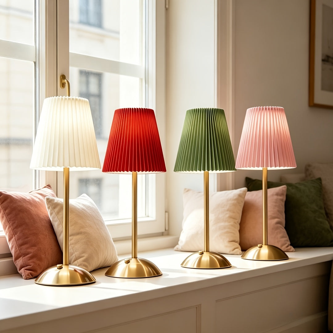 Wireless Bedside Lamp with Three Color Dimming