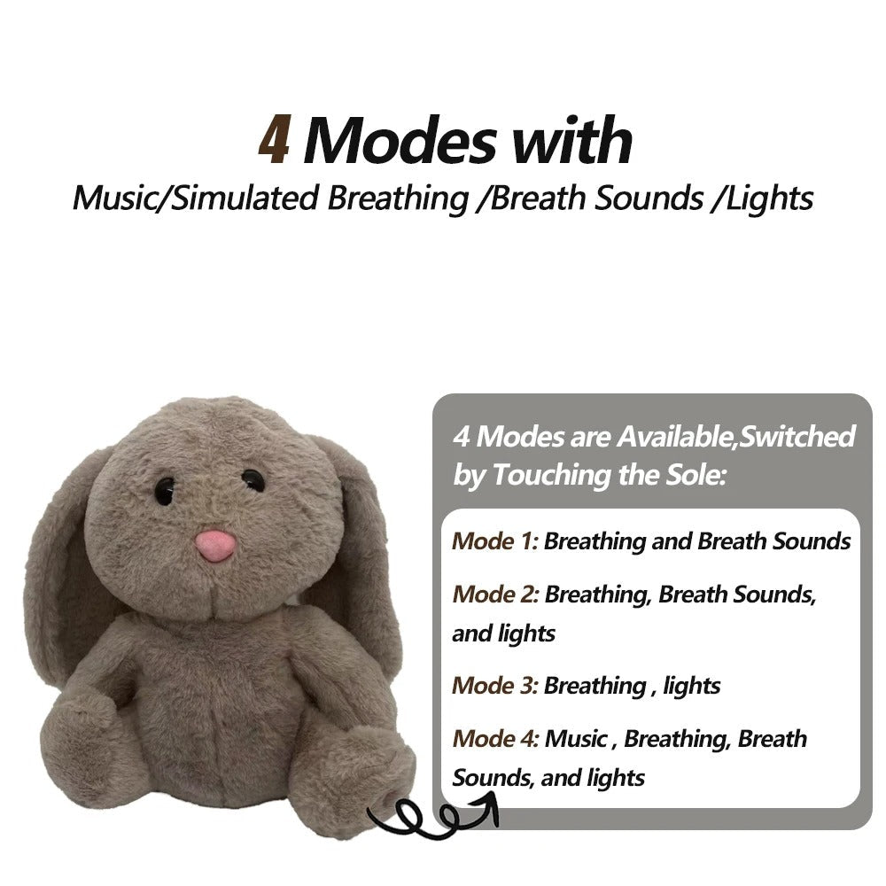 Peluche Loutre pour Bébé, Compagnon de Respiration pour un Coucher Doux | Fervei